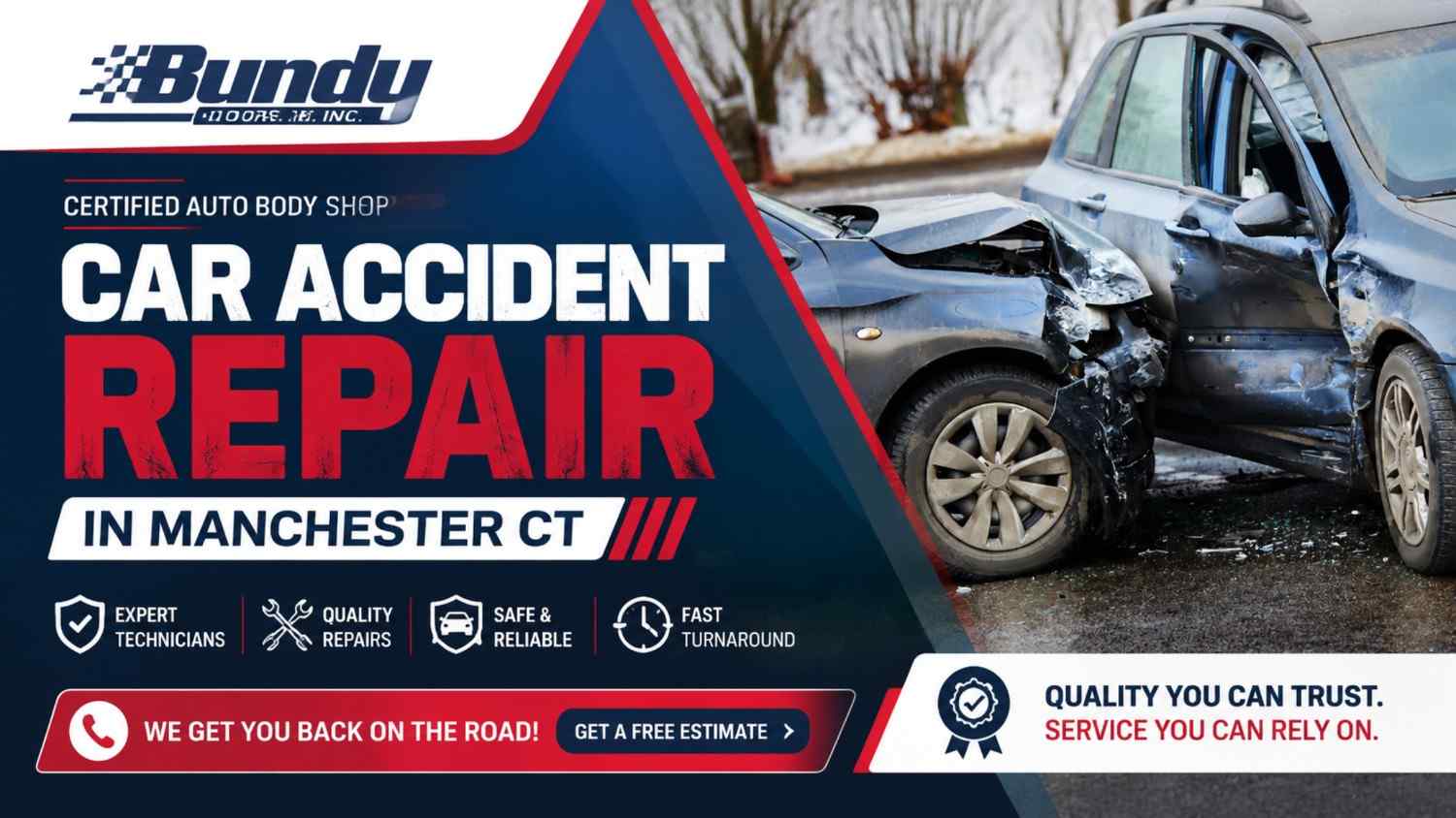 Trusted Car Accident Repair in Manchester CT | Certified Auto Body Shop